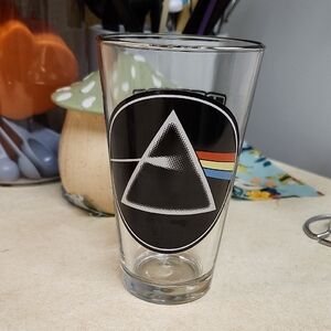 PINK FLOYD DARK SIDE OF THE MOON 16 OUNCE DRINKING GLASS